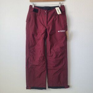 Adidas Womens Terrex Xperior 2L Insulated Ski Snow Pants IB1178 Size M Shadow Re